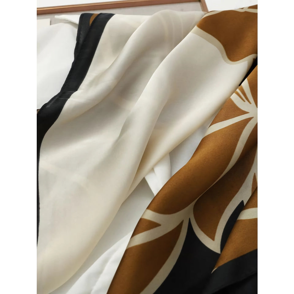 Chic Silk Square Scarf