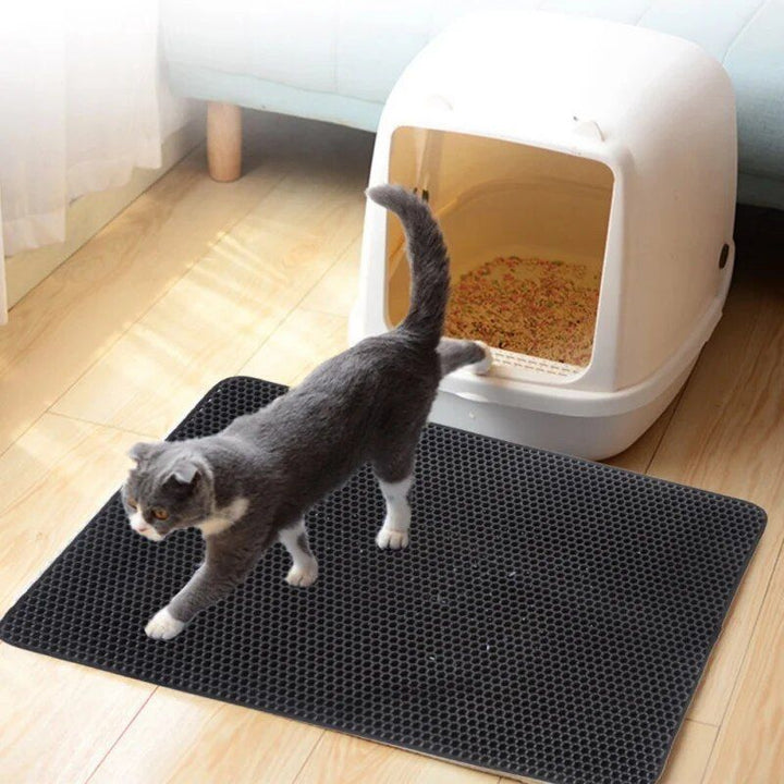 Luxury Honeycomb Cat Litter Mat