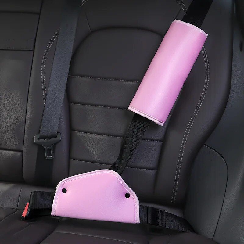 Kid's Comfort Car Seatbelt Protector with Cartoon Design