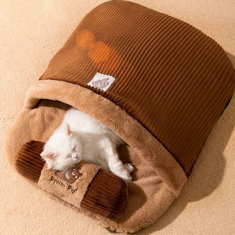 Cozy Corduroy Pet Nest