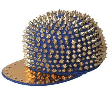 Punk Full Pointed Rivet Street Hip Hop Hat