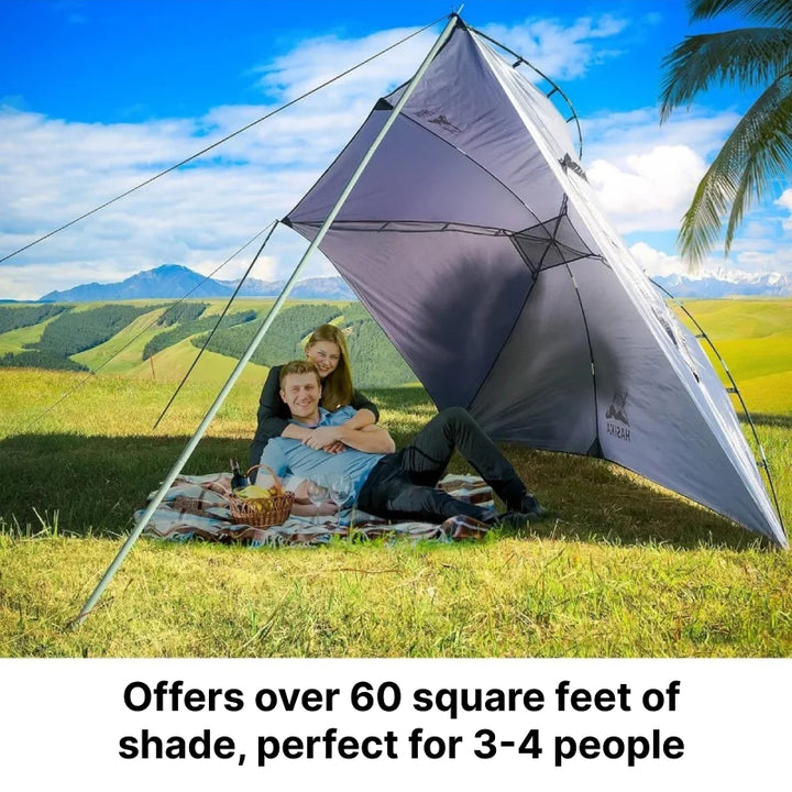 Portable Teardrop Awning Canopy