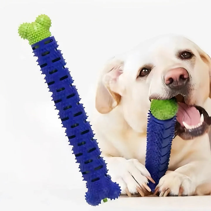 Silicone Bone Dog Molar Stick: Bite-Resistant Tooth Cleaning Toy