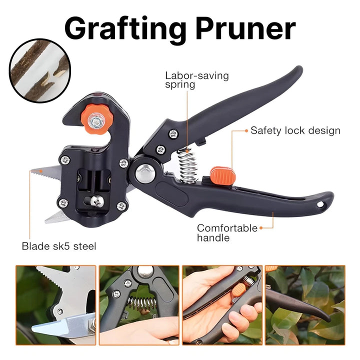 Professional Grafting Pruner and Branch Cutter Set