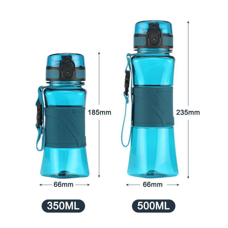 Portable Leakproof Protein Shaker & Water Bottle