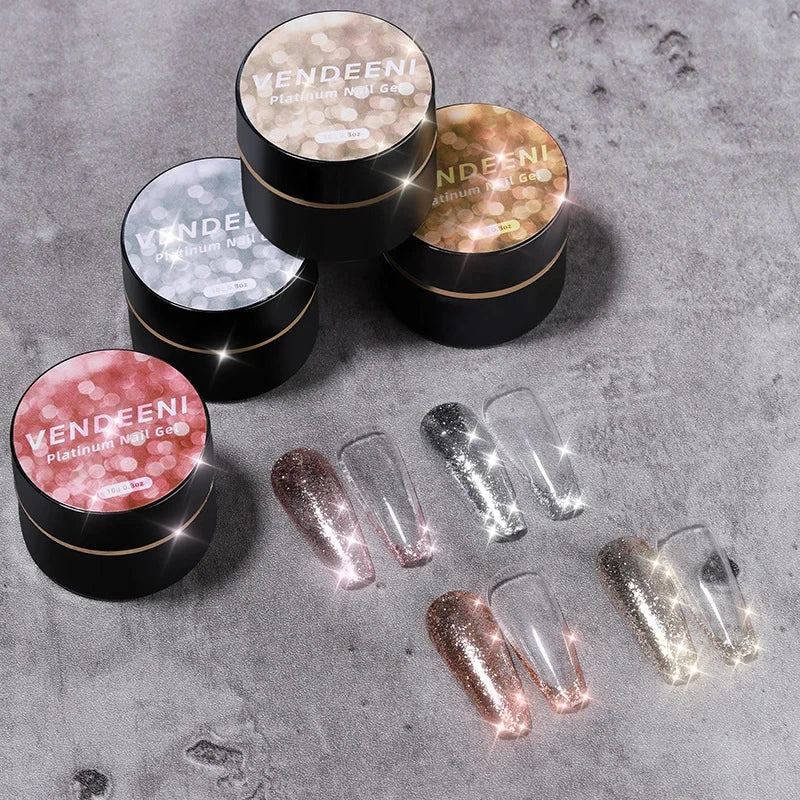 High Flash Glitter Gel Nail Polish Set