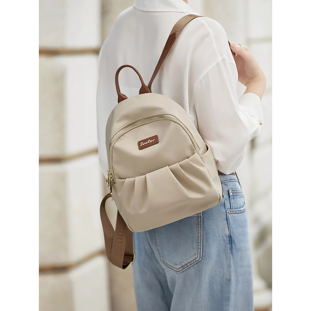 High-Quality Oxford Anti-Water Large Backpack for Women