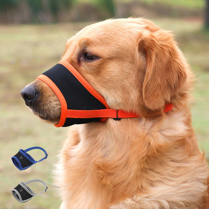 Adjustable Breathable Dog Muzzles for Small and Medium Dogs