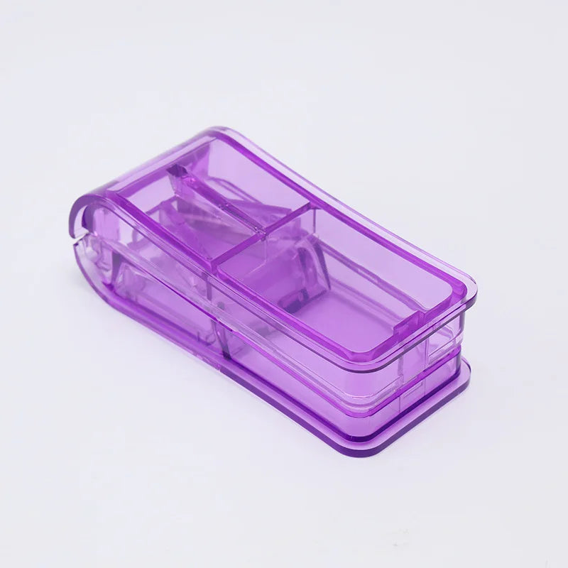 Compact Pill Splitter and Storage Organizer