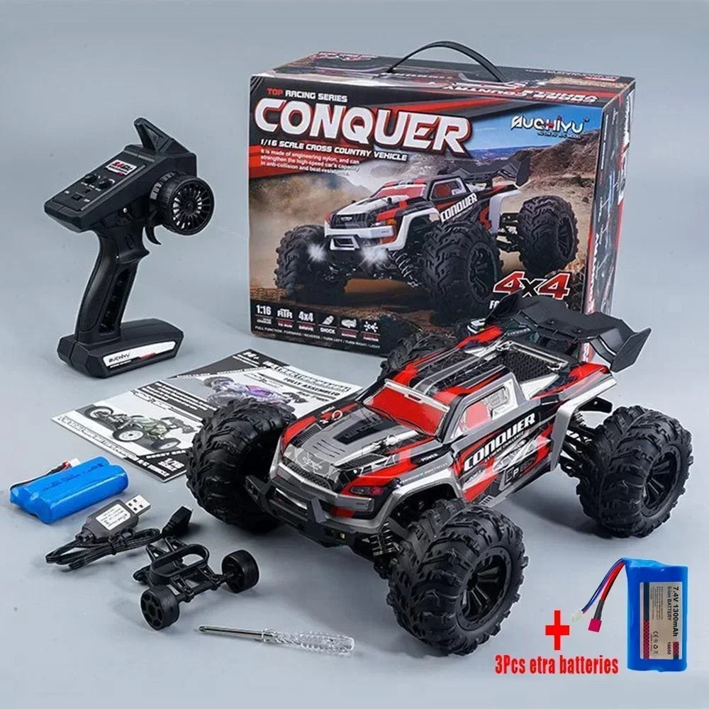 SpeedyDrift 1:16 Scale RC Monster Truck - High-Speed Off-Road Thrills!