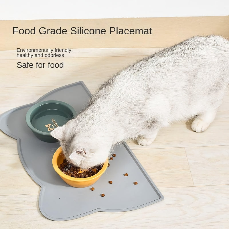 Waterproof Non-Slip Pet Feeding Mat for Cats & Dogs