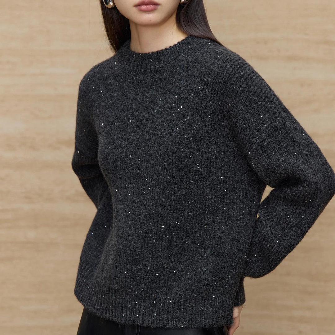 Petite Bead Starry Sky Sweater