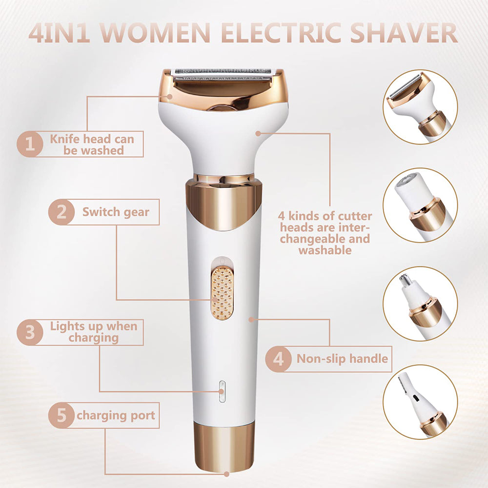 Electric Shaver & Epilator for Women