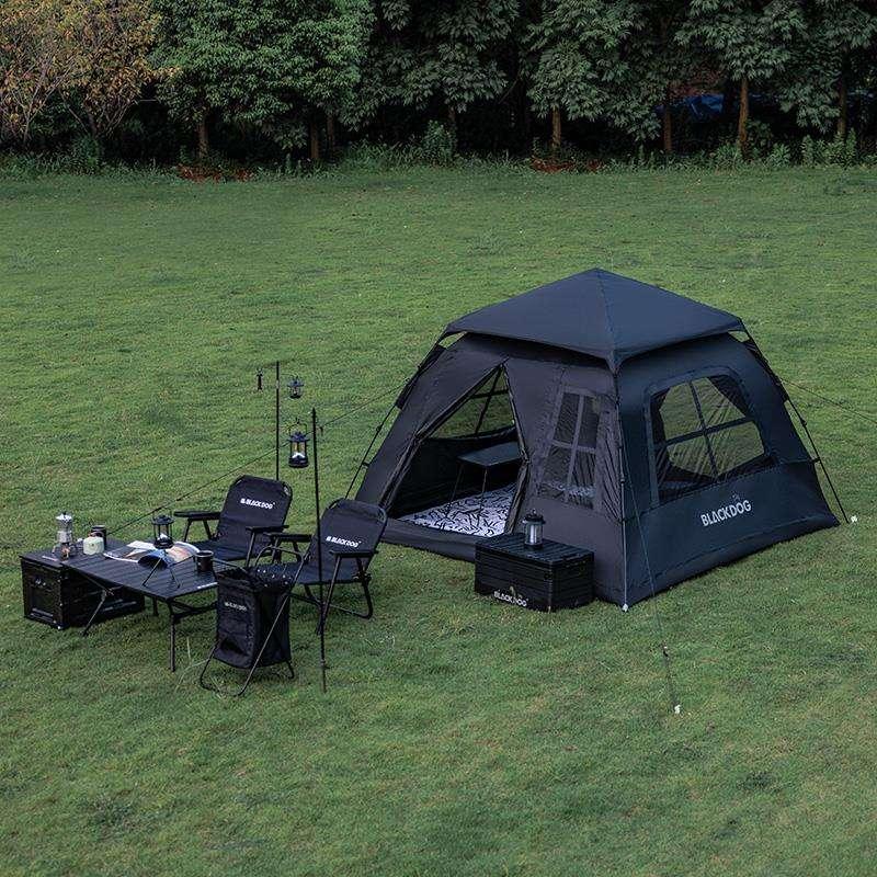 Automatic Tent with Two Doors & Four Windows