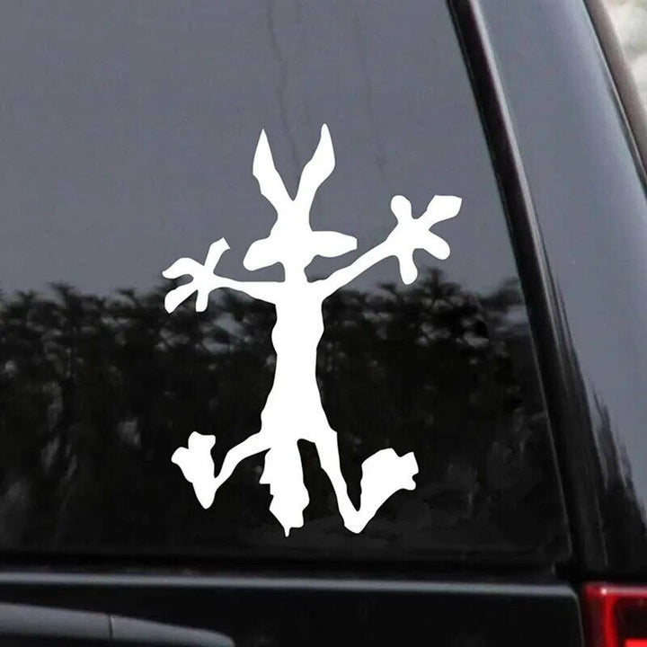 Funny Cartoon Vinyl Car Decal - Exterior Auto Window & Bumper Decoration