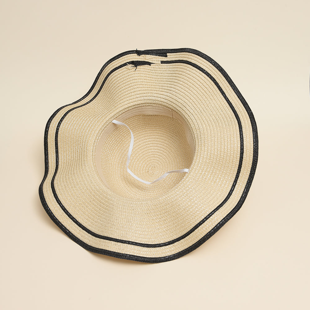 Bowknot Straw Sun Hat