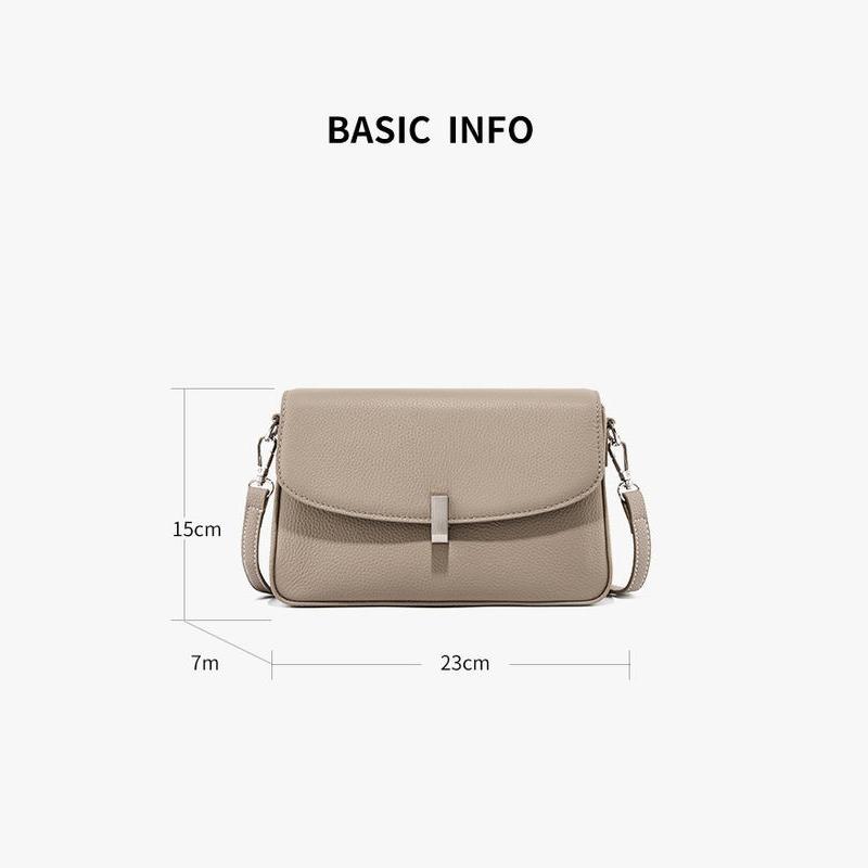 Fashion Genuine Leather Crossbody Shoulder Bag