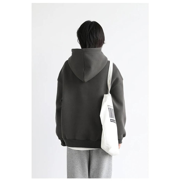 Women's Casual Loose Plush Hooded Pullover