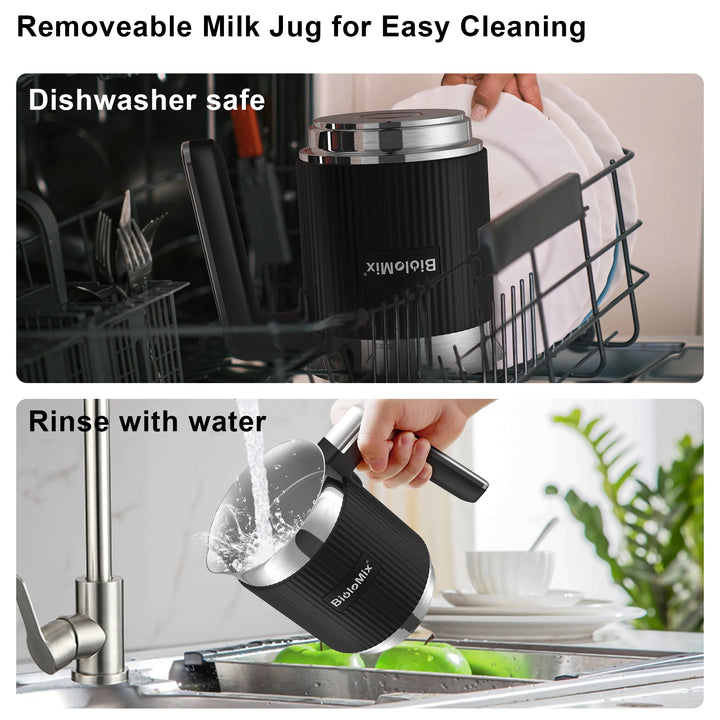 5-in-1 Automatic Hot and Cold Milk Frother