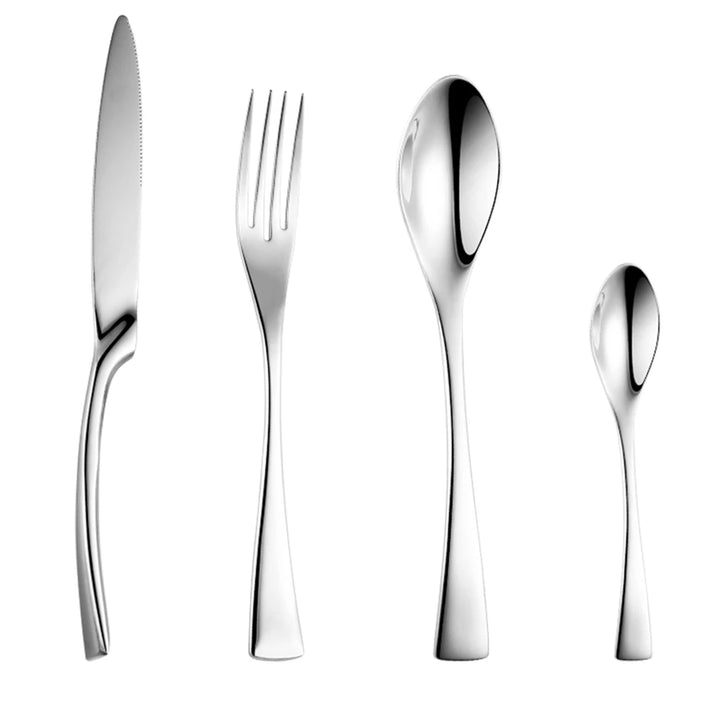 Classical Black Rose Cutlery Set