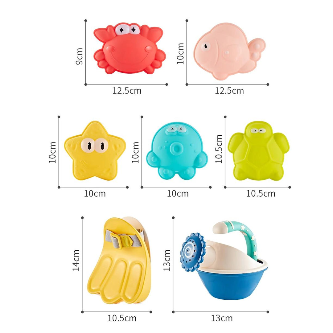 Colorful Baby Beach Toy Set