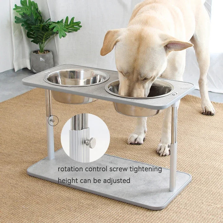 Adjustable Elevated Dog Feeders