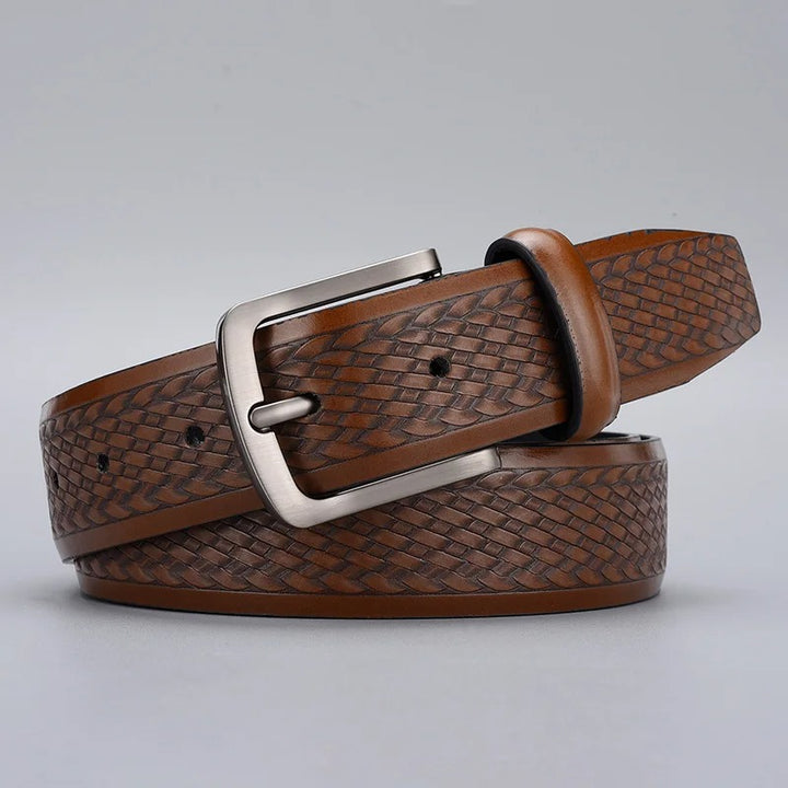 Luxury Vintage Braided Embossed Belt