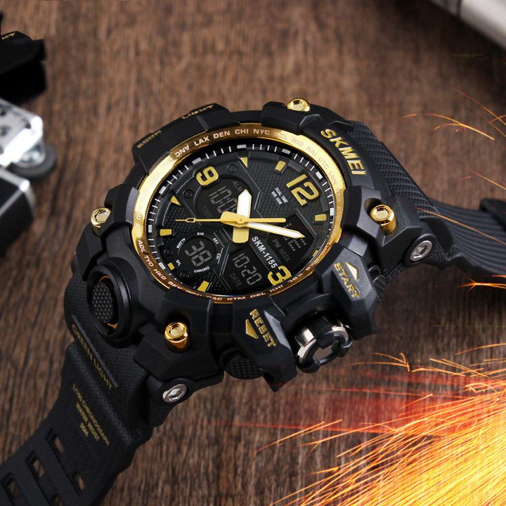 Multifunctional Dual Display Shockproof Outdoor Sports High-end Watch