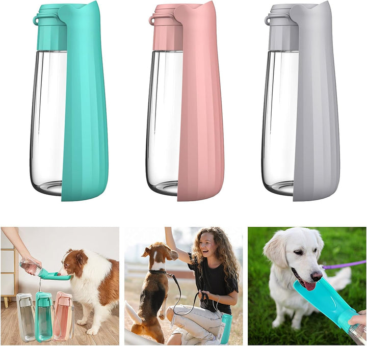 Portable Foldable Dog Water Bottle Dispenser