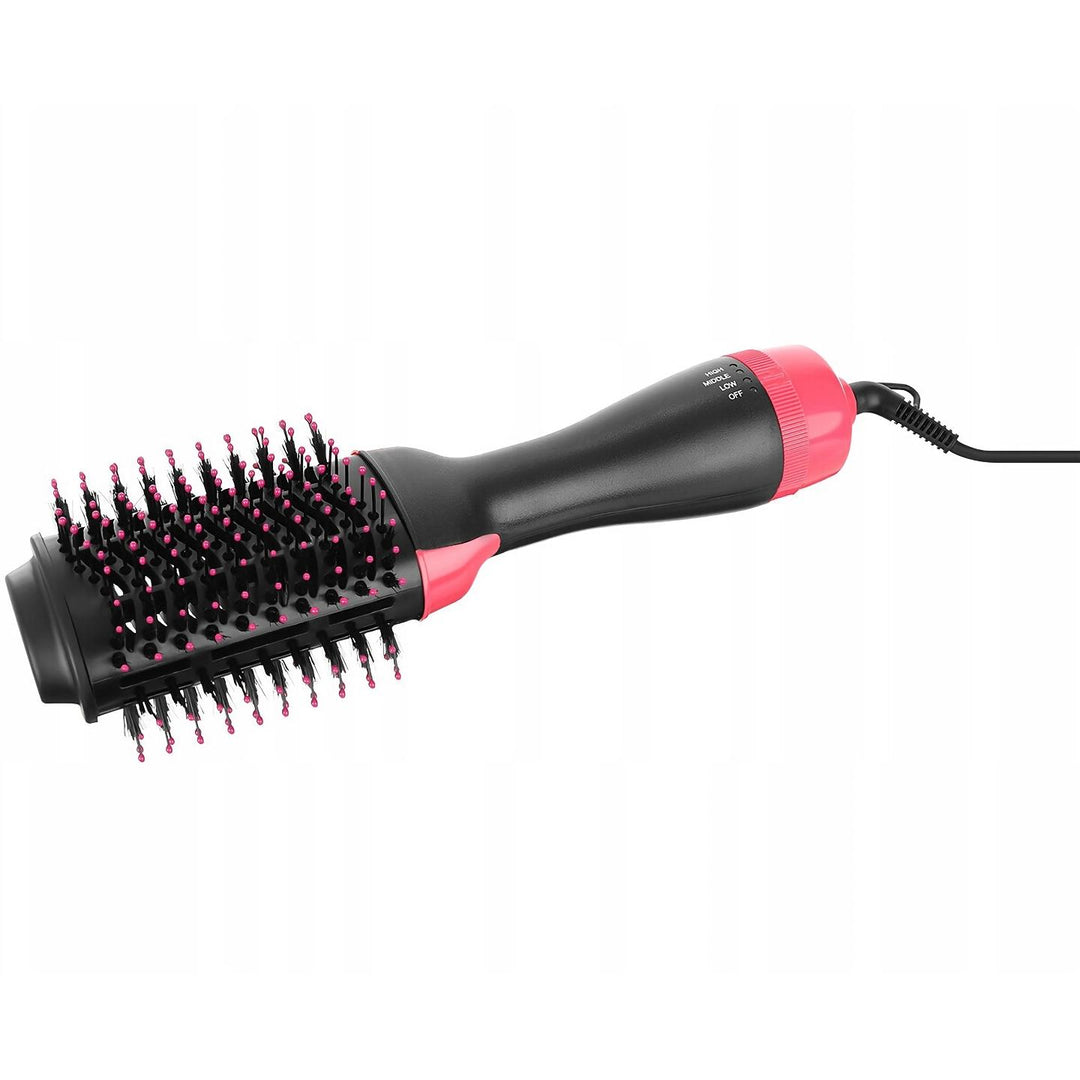 3-in-1 Hair Dryer Brush with Hot Air Comb for Drying, Straightening, and Styling