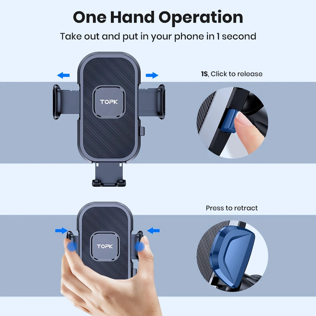 Air Vent Car Phone Mount for Hands-Free Driving