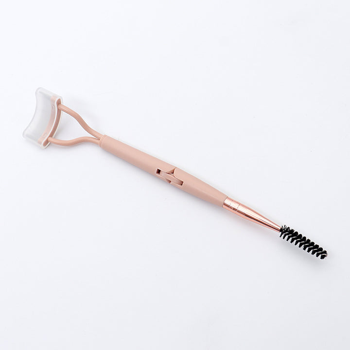 Foldable Steel Teeth Eyelash Brush