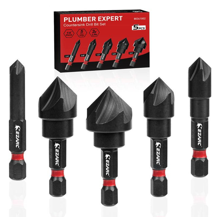 Precision Countersink Drill Bit Set for Metal