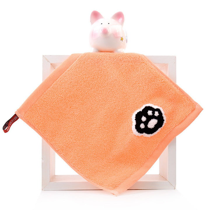 Cartoon Panda Jacquard Cotton Baby Face Towel