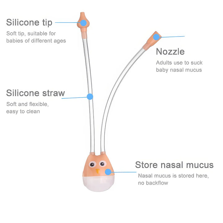 Infant Nasal Aspirator for Gentle and Effective Nasal Cleaning