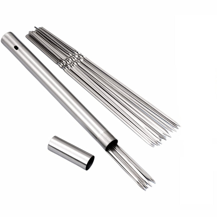 Stainless Steel BBQ Skewers Set