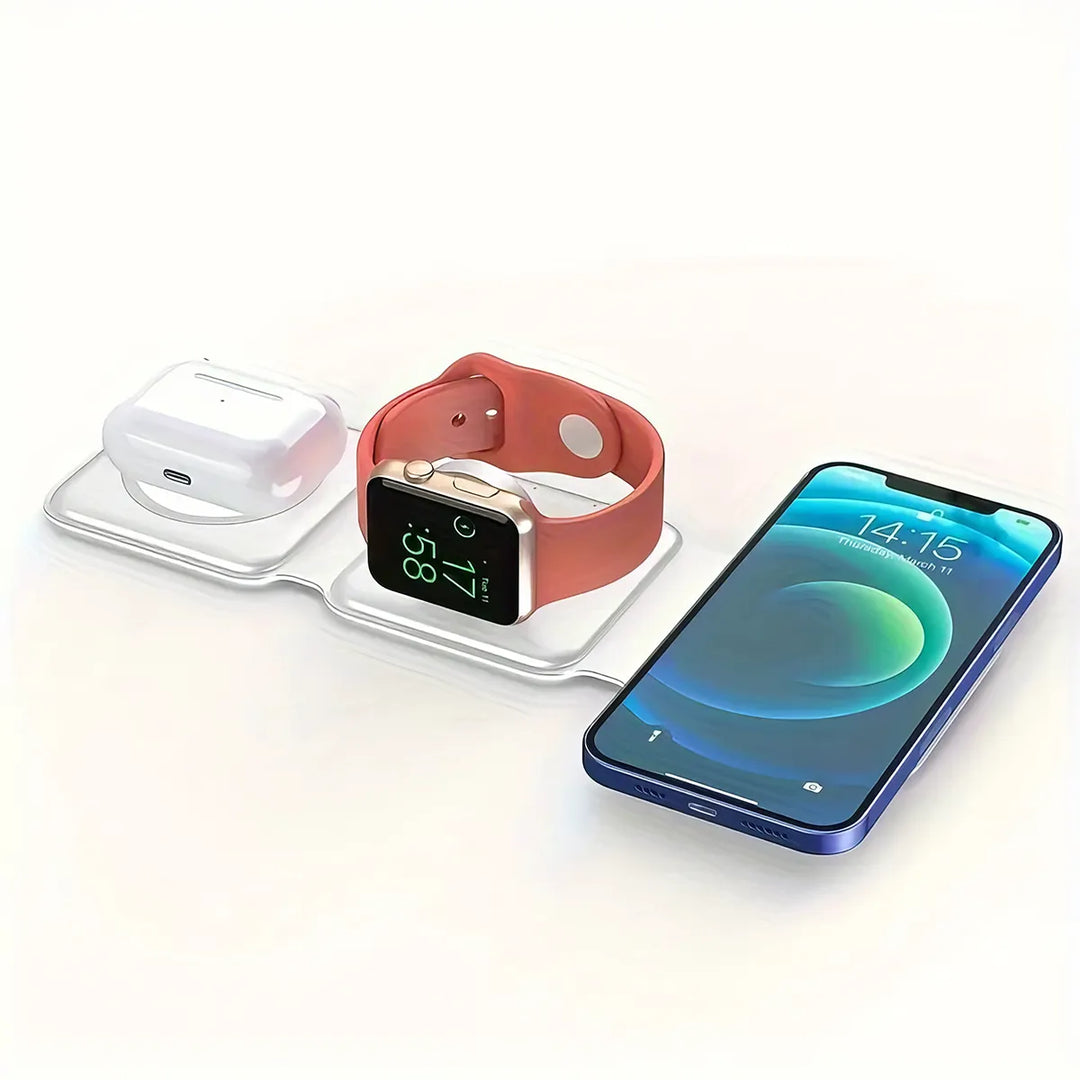 3-in-1 Magnetic Wireless Charging Stand