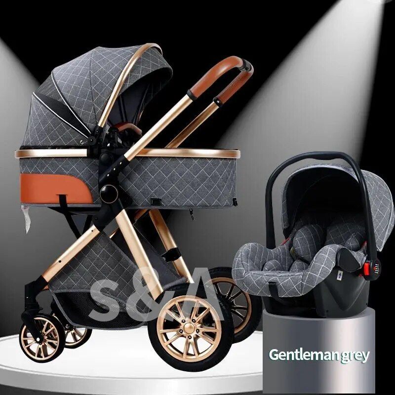 Versatile 3-in-1 Infant to Toddler Stroller