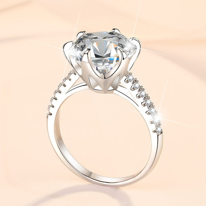 Women's Fashion Mosonite Diamond Ring