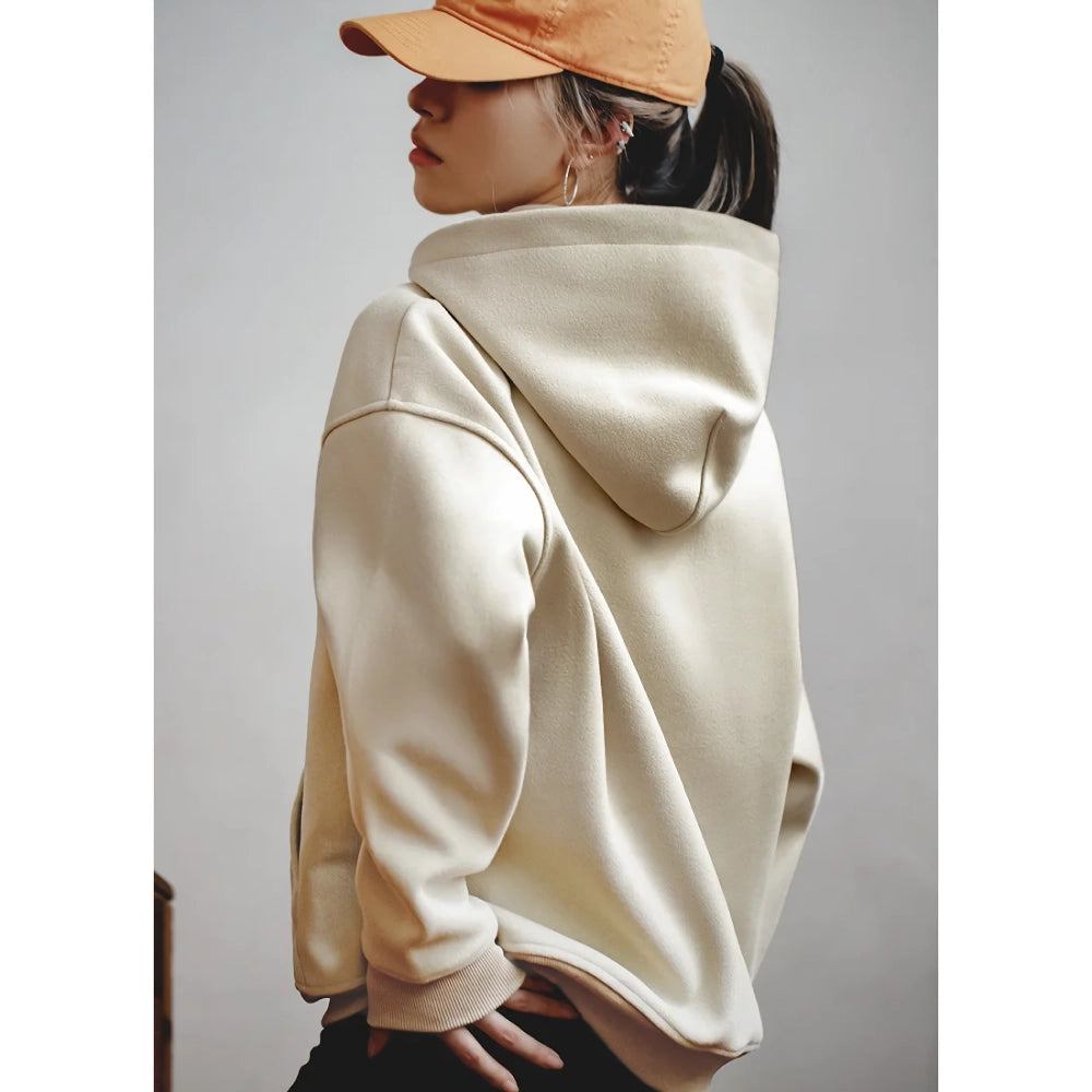 Heavyweight Woolen Hooded Sweater