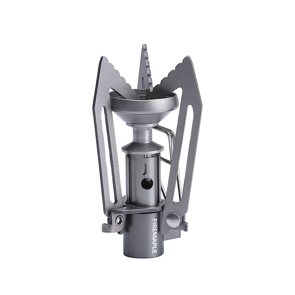 Titanium Ultralight Mini Gas Stove for Camping & Outdoor Activities