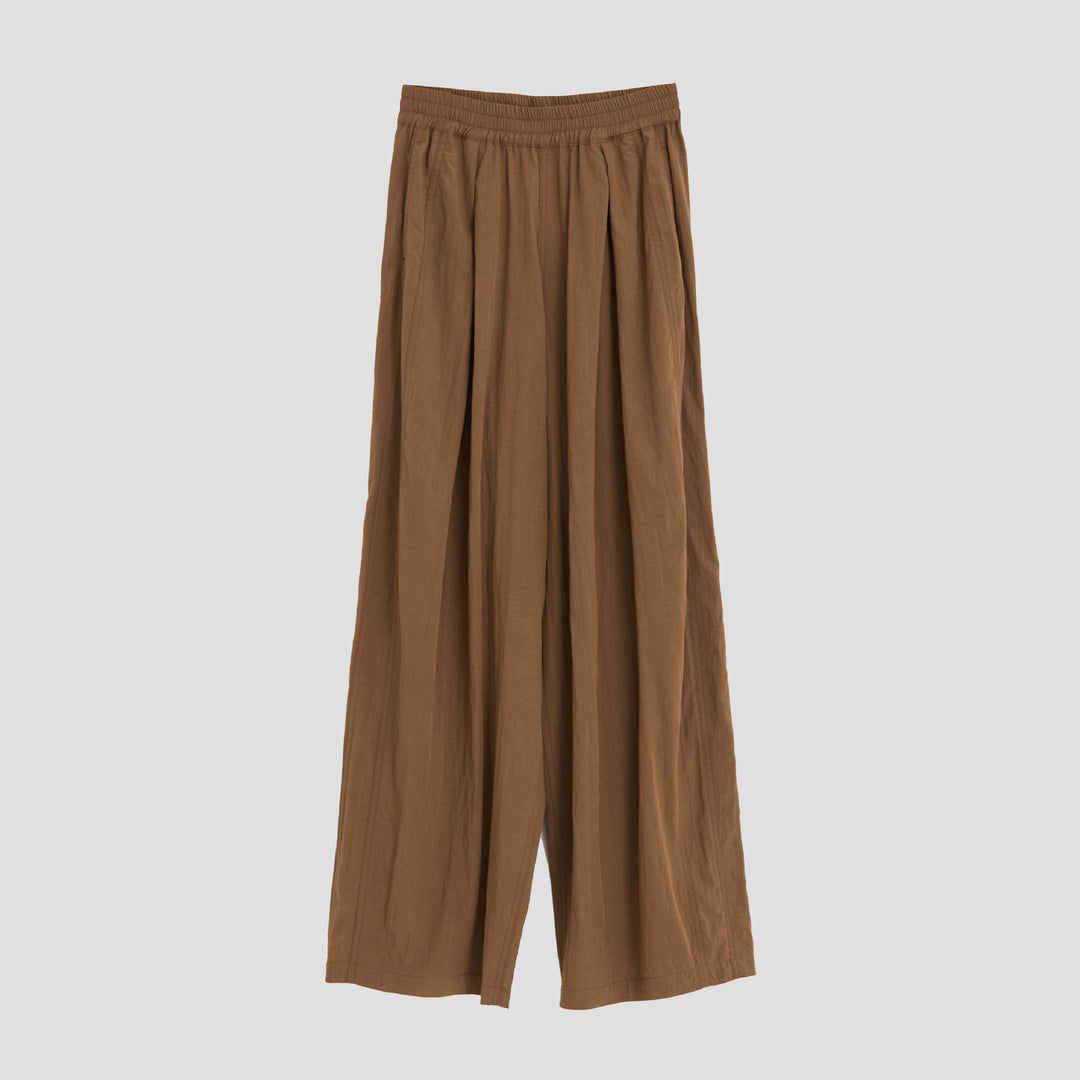 Pleated High Waisted Wide Leg Pants for Women