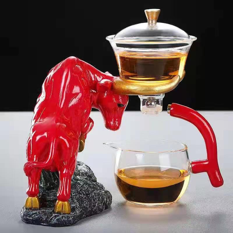 Bullish Soaking High Borosilicate Glass Automatic Tea Set