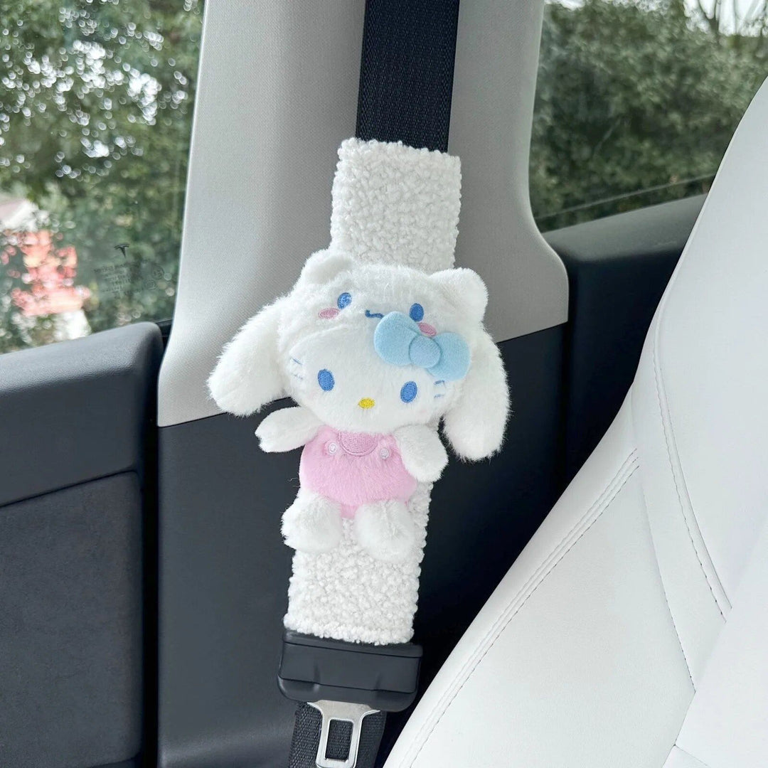 Cute Cartoon Dog Car Seat Belt Shoulder Protector