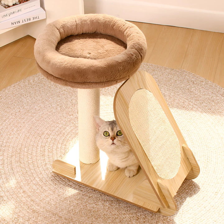 Cat Tower with Scratcher and Climbing Frame