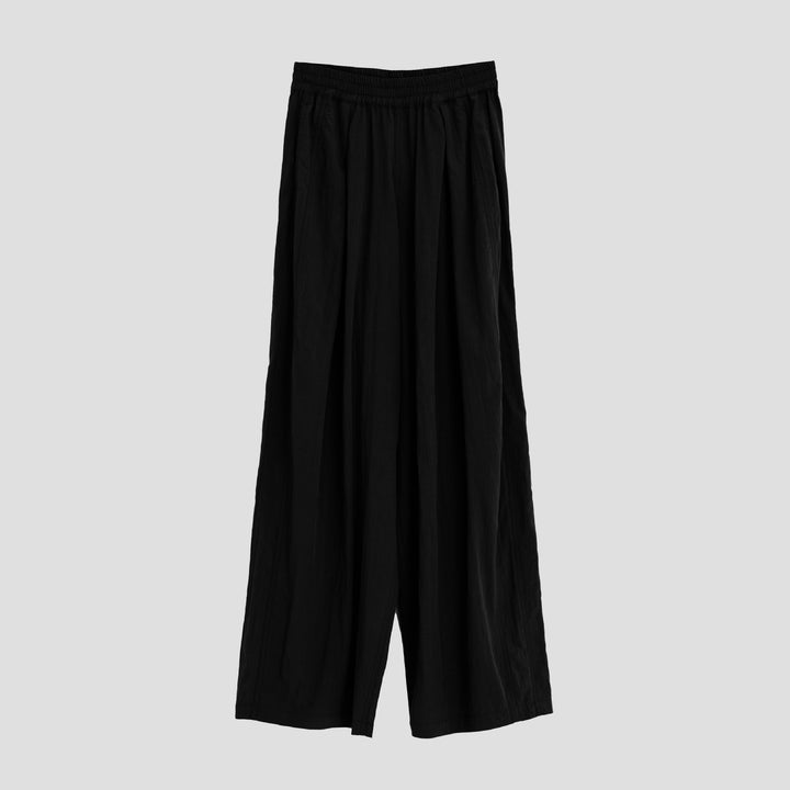 Pleated High Waisted Wide Leg Pants for Women