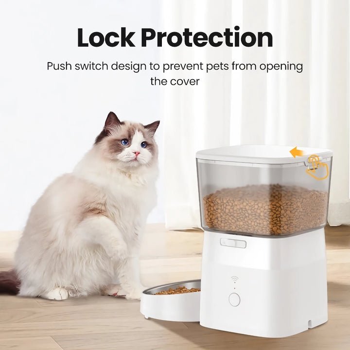 Automatic Smart Dog Feeder with WIFI Remote Control