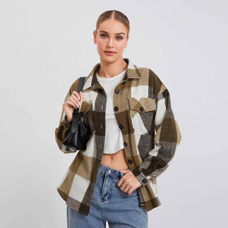 Women's Plaid Shacket