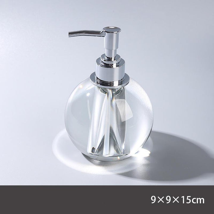 Luxurious Nordic Crystal Bathroom Accessory Set