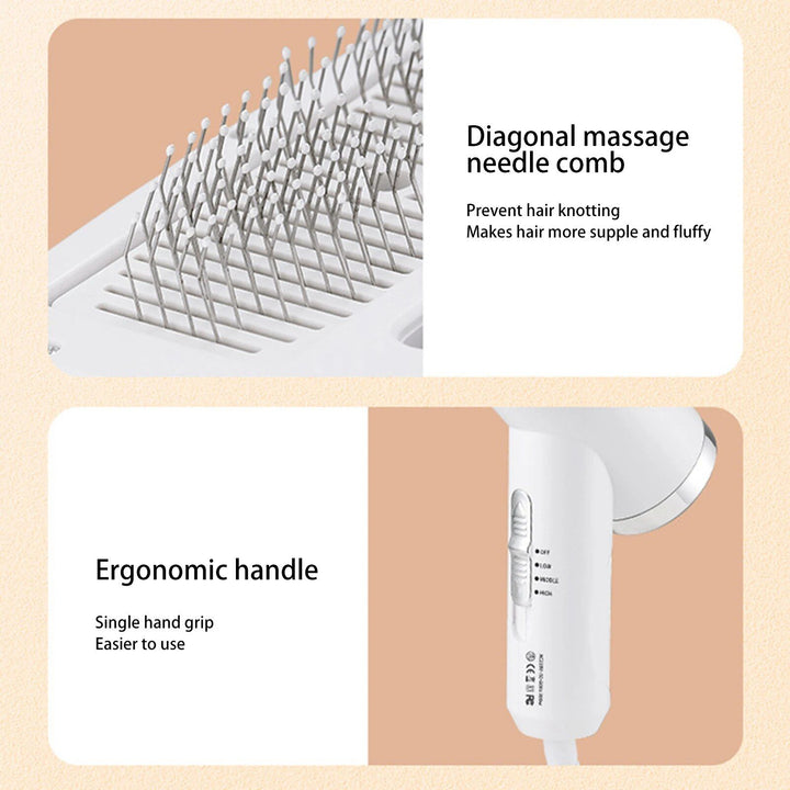 4-in-1 Multifunction Pet Grooming Hair Dryer Comb